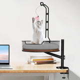 Maxbell Cat Bed Desk Stylish Comfortable Soft Cat Hammock for Home Side Table Office