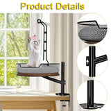 Maxbell Cat Bed Desk Stylish Comfortable Soft Cat Hammock for Home Side Table Office