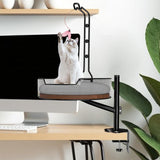 Maxbell Cat Bed Desk Stylish Comfortable Soft Cat Hammock for Home Side Table Office