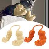 Maxbell Cat Muscle Arms Funny Pet Cosplay Arms for Halloween Party Supplies Birthday Yellow