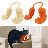 Maxbell Cat Muscle Arms Funny Pet Cosplay Arms for Halloween Party Supplies Birthday Yellow