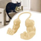 Maxbell Cat Muscle Arms Funny Pet Cosplay Arms for Halloween Party Supplies Birthday Yellow