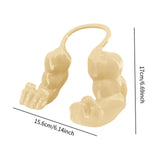 Maxbell Cat Muscle Arms Funny Pet Cosplay Arms for Halloween Party Supplies Birthday Yellow