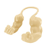 Maxbell Cat Muscle Arms Funny Pet Cosplay Arms for Halloween Party Supplies Birthday Yellow