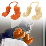 Maxbell Cat Muscle Arms Funny Pet Cosplay Arms for Halloween Party Supplies Birthday Yellow