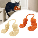 Maxbell Cat Muscle Arms Funny Pet Cosplay Arms for Halloween Party Supplies Birthday Yellow