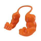 Maxbell Cat Muscle Arms Funny Pet Cosplay Arms for Halloween Party Supplies Birthday Orange