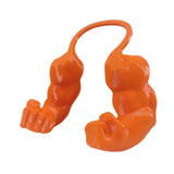 Maxbell Cat Muscle Arms Funny Pet Cosplay Arms for Halloween Party Supplies Birthday Orange