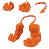 Maxbell Cat Muscle Arms Funny Pet Cosplay Arms for Halloween Party Supplies Birthday Orange