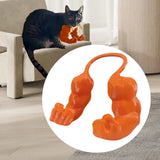 Maxbell Cat Muscle Arms Funny Pet Cosplay Arms for Halloween Party Supplies Birthday Orange