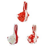 Maxbell Christmas Porch Goose Outfit Decorative Creative Costume for Lawn Porch Yard Red