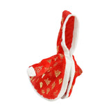 Maxbell Christmas Porch Goose Outfit Decorative Creative Costume for Lawn Porch Yard Red