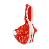 Maxbell Christmas Porch Goose Outfit Decorative Creative Costume for Lawn Porch Yard Red