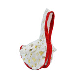 Maxbell Christmas Porch Goose Outfit Decorative Creative Costume for Lawn Porch Yard White