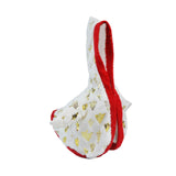 Maxbell Christmas Porch Goose Outfit Decorative Creative Costume for Lawn Porch Yard White