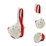 Maxbell Christmas Porch Goose Outfit Decorative Creative Costume for Lawn Porch Yard White