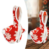Maxbell Christmas Porch Goose Outfit Decorative Creative Costume for Lawn Porch Yard snowflake