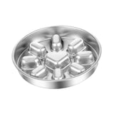 Maxbell Dog Bowl Pet Supplies Water Dispenser Thickened Double Sided Use Slow Feeder
