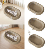 Maxbell Cat Scratcher Bed Pet Bed for Small Medium Large Cats Grinding Claws Resting Paw
