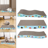 Maxbell Scratching Board for Indoor Cats Sturdy Large Corrugated Board Play Sleeping wave