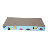 Maxbell Scratching Board for Indoor Cats Sturdy Large Corrugated Board Play Sleeping straight