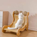 Maxbell Cat Sisal Chair Cat Scratching Lounge Sofa for Indoor Cats Dogs Small Animal