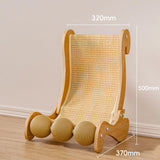Maxbell Cat Sisal Chair Cat Scratching Lounge Sofa for Indoor Cats Dogs Small Animal