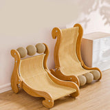 Maxbell Cat Sisal Chair Cat Scratching Lounge Sofa for Indoor Cats Dogs Small Animal