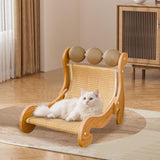 Maxbell Cat Sisal Chair Cat Scratching Lounge Sofa for Indoor Cats Dogs Small Animal