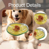 Maxbell Dog Treat Dispensing Toy IQ Training Adjustable Opening Portable Slow Feeder