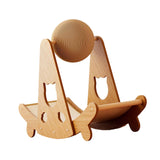 Maxbell Cat Scratcher Furniture Protection Lightweight Lounger for Scratch Sleep Scratch Chair Ball