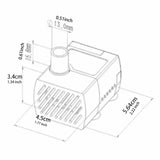 Maxbell Automatic Parrot Bathtub Cage Accessory Lovebird Shower Fountain for Budgie Green