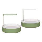 Maxbell Automatic Parrot Bathtub Cage Accessory Lovebird Shower Fountain for Budgie Green