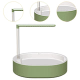 Maxbell Automatic Parrot Bathtub Cage Accessory Lovebird Shower Fountain for Budgie Green