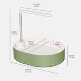 Maxbell Automatic Parrot Bathtub Cage Accessory Lovebird Shower Fountain for Budgie White