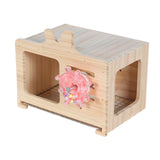Maxbell Bird Nest Box Creative Hanging Decorative Bird House for Budgie Canary Finch L