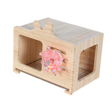 Maxbell Bird Nest Box Creative Hanging Decorative Bird House for Budgie Canary Finch L