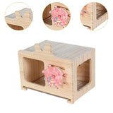 Maxbell Bird Nest Box Creative Hanging Decorative Bird House for Budgie Canary Finch L