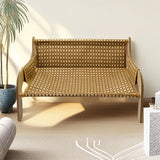 Maxbell Cat Sofa Bed Lying Stylish Playing Sleeping Bed for Indoor Cats Pet Supplies Rattan Woven