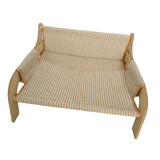 Maxbell Cat Sofa Bed Lying Stylish Playing Sleeping Bed for Indoor Cats Pet Supplies Linen Cloth