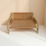 Maxbell Cat Sofa Bed Lying Stylish Playing Sleeping Bed for Indoor Cats Pet Supplies Polyester Large