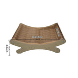 Maxbell Cat Sofa Bed Lying Stylish Playing Sleeping Bed for Indoor Cats Pet Supplies Polyester