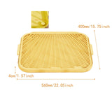 Maxbell Cat Litter Ramp Washable Litter Box Step for Indoor Cats Living Room Kittens Small