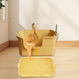 Maxbell Cat Litter Ramp Washable Litter Box Step for Indoor Cats Living Room Kittens Small