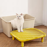 Maxbell Cat Litter Ramp Washable Litter Box Step for Indoor Cats Living Room Kittens Large