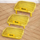 Maxbell Cat Litter Ramp Washable Litter Box Step for Indoor Cats Living Room Kittens Large