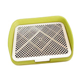Maxbell Dog Potty Training Toilet Portable Puppy Pad Holder for Dormitory Home Bunny Yellow