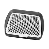 Maxbell Dog Potty Training Toilet Portable Puppy Pad Holder for Dormitory Home Bunny Gray