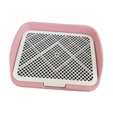 Maxbell Dog Potty Training Toilet Portable Puppy Pad Holder for Dormitory Home Bunny Pink