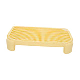 Maxbell Cat Litter Ramp Kitten Litter Catcher Mat for Pet Supply Bedroom Indoor Cats Yellow